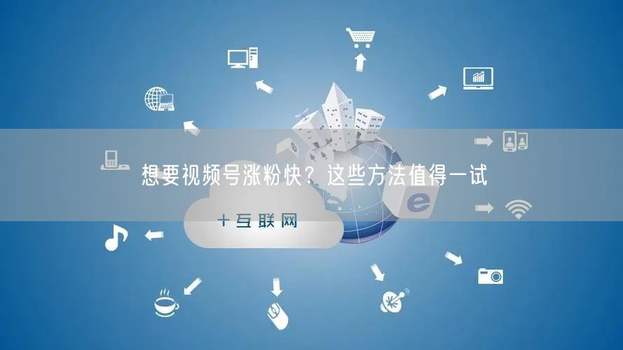 想要视频号涨粉快？这些方法值得一试